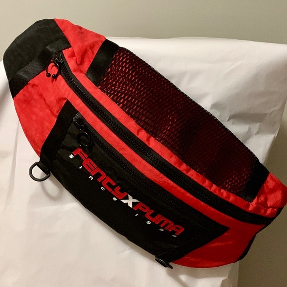 puma fanny pack red